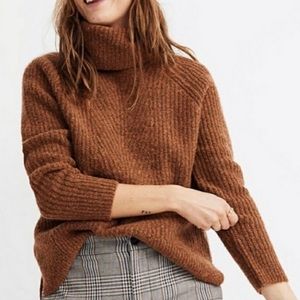 Madewell Mercer turtleneck sweater, small